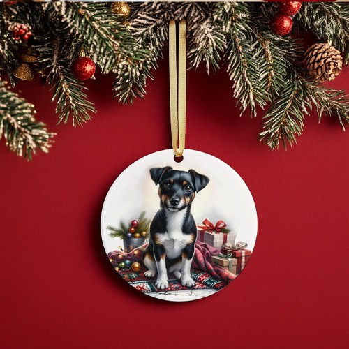 Jack russell christmas tree - russell,