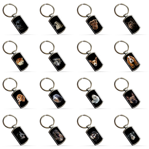 Dog keyring owner - keyring,,