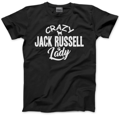 Crazy jack russell lady - crazy,