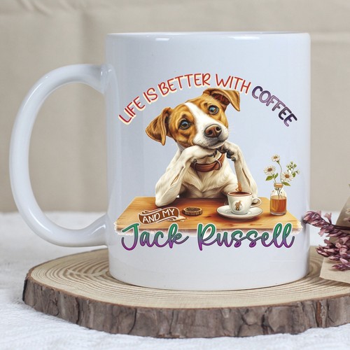 Pet dog mug - funny, jack