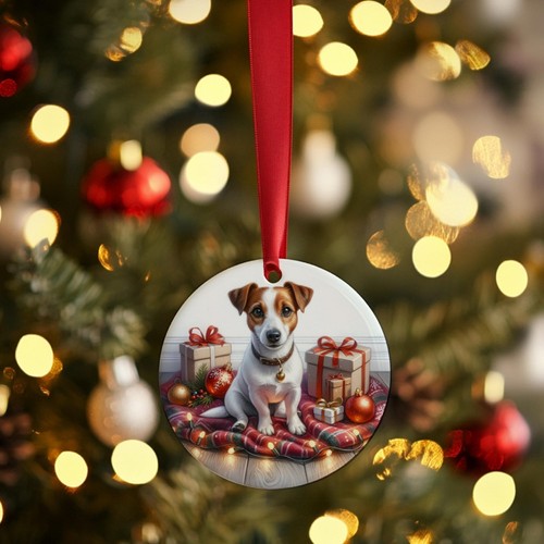 Jack russell christmas tree - russell,