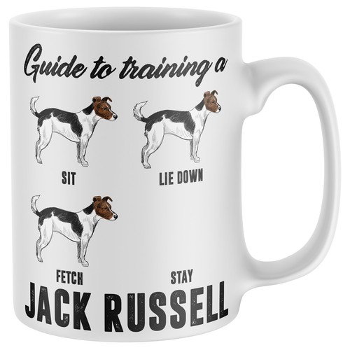 Divertente jack russell tazza - divertente,